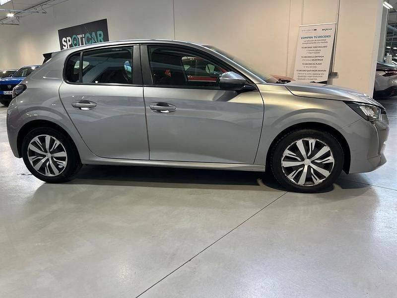 Usado Peugeot 208 Active 101 CV (74 kW) 2020 Gris Utilitario