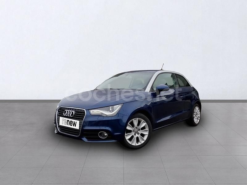 Azul Usado 2012 Audi A1 Ambition Berlina | 11.900 € (Precio justo) - Imagen 1/4