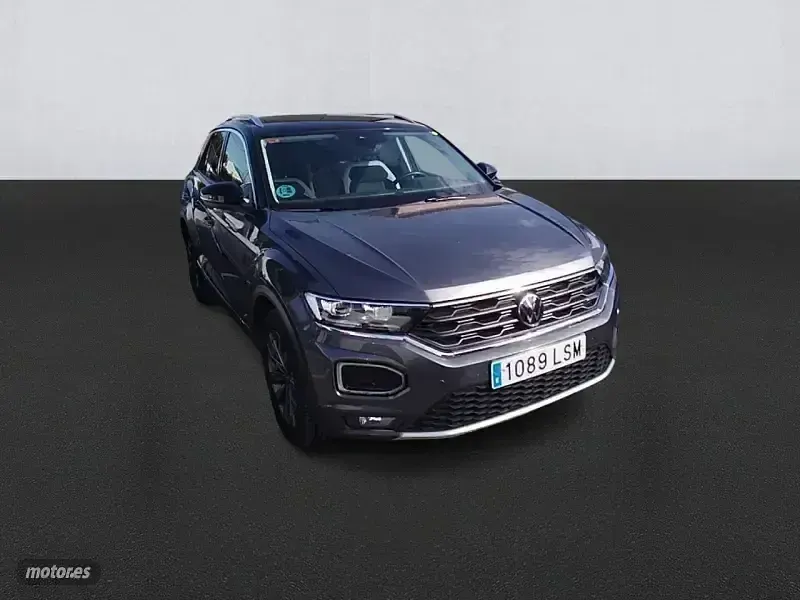 Usado VW T-Roc Sportline 150 CV (110 kW) 2021 Negro SUV