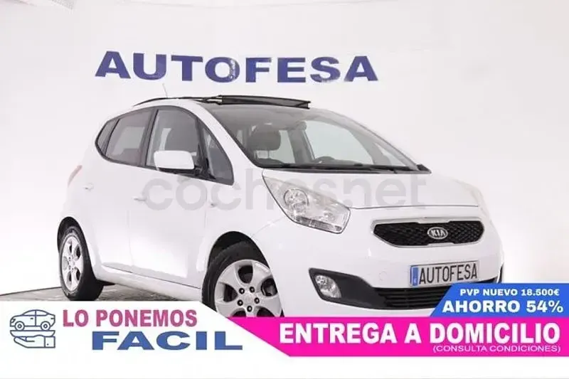 Usado Kia Venga 116 CV (85 kW) 2012 Blanco Utilitario
