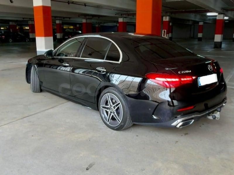 Usado Mercedes C220 200 CV (147 kW) 2021 Negro Berlina