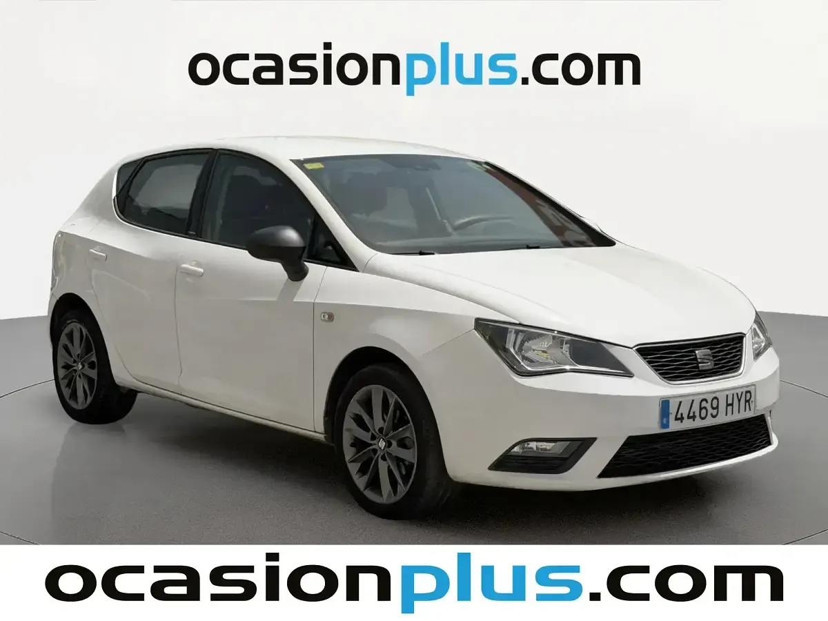 Usado Seat Ibiza I-Tech 90 CV (66 kW) 2014 Blanco Utilitario
