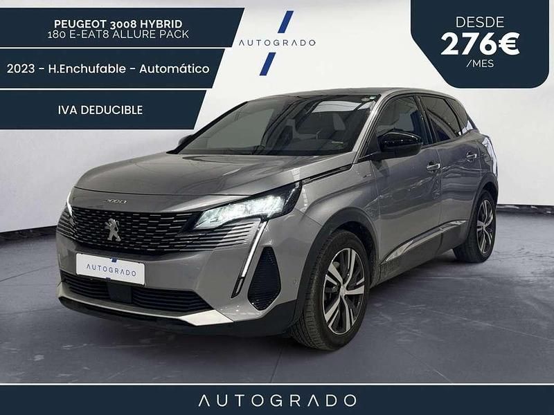 Usado Peugeot 3008 Allure 179 CV (131 kW) 2023 Negro SUV