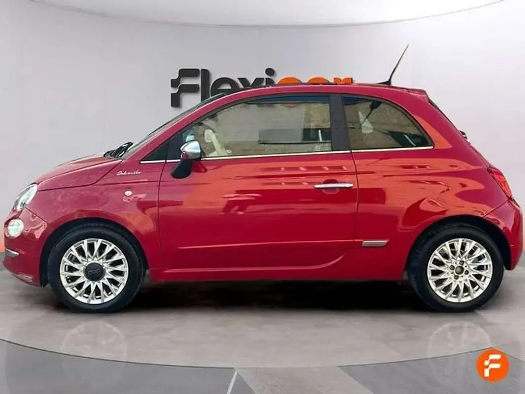 Usado Fiat 500 Dolcevita 71 CV (52 kW) 2021 Rojo Descapotable