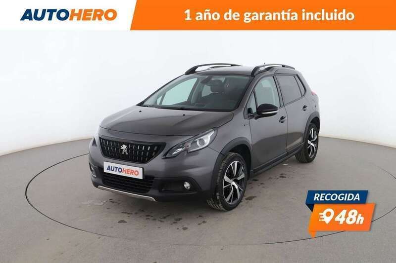 Gris Usado 2019 Peugeot 2008 GT-line SUV | 11.999 € (Super precio) - Imagen 1/3
