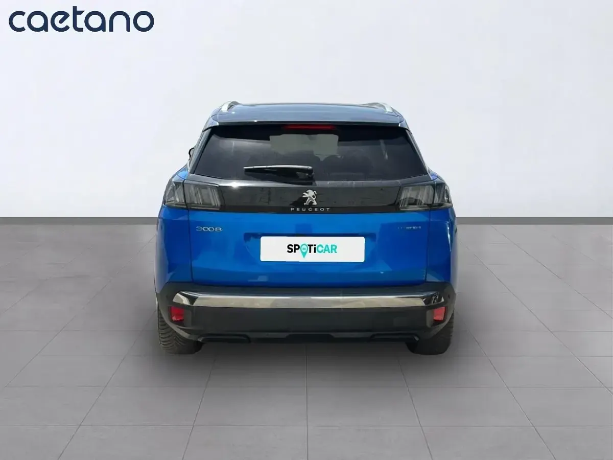 Usado Peugeot 3008 225 CV (165 kW) 2021 Azul SUV