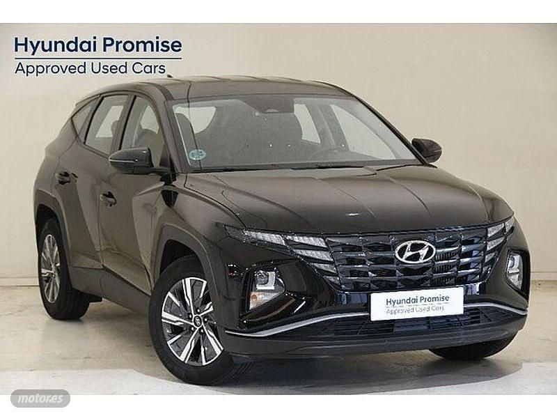 Negro Usado 2024 Hyundai Tucson SUV | 23.990 € (Precio justo) - Imagen 1/4