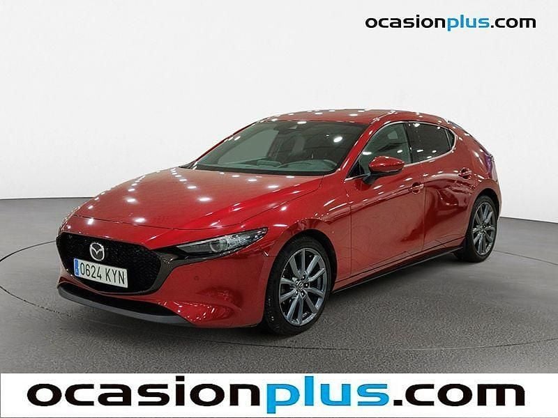 Rojo Usado 2019 Mazda 3 Utilitario | 16.355 € (Precio justo) - Imagen 1/4