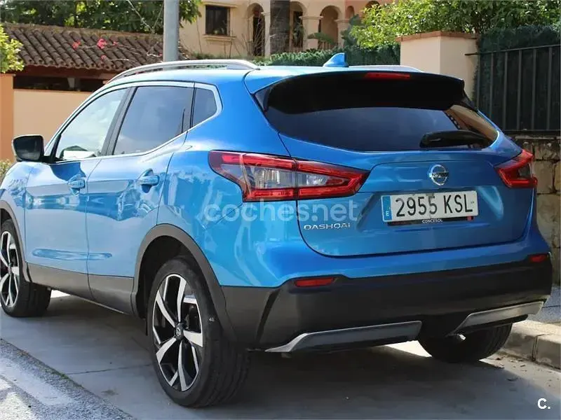 Usado Nissan Qashqai N-Connecta 130 CV (95 kW) 2018 Azul SUV