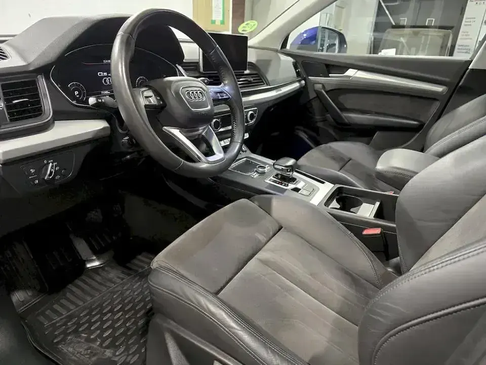 Usado Audi Q5 S-Line 190 CV (139 kW) 2017 Azul SUV