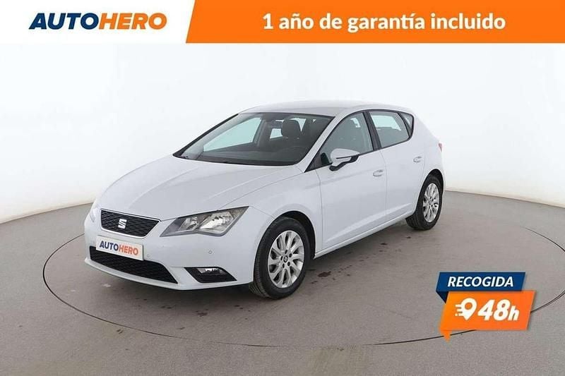 Usado Seat Leon Style 106 CV (77 kW) 2013 Blanco Berlina