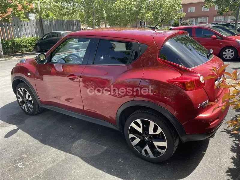 Usado Nissan Juke N-TEC 117 CV (86 kW) 2014 Granate SUV