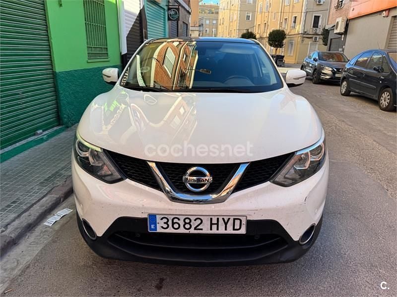 Usado Nissan Qashqai N-TEC 110 CV (80 kW) 2014 Blanco SUV