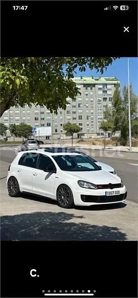 Usado VW Golf VI GTI 210 CV (154 kW) 2010 Blanco Berlina