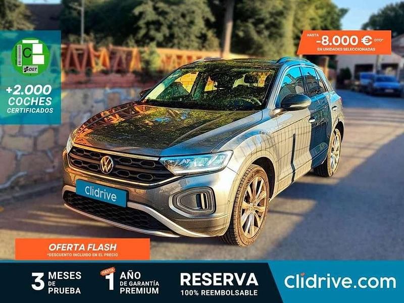 Gris Usado 2023 VW T-Roc Life SUV | 20.690 € (Super precio) - Imagen 1/3