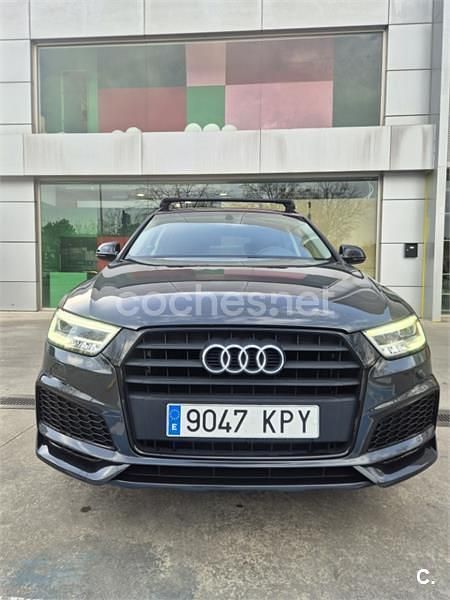 Usado Audi Q3 S-Line 150 CV (110 kW) 2018 Negro SUV