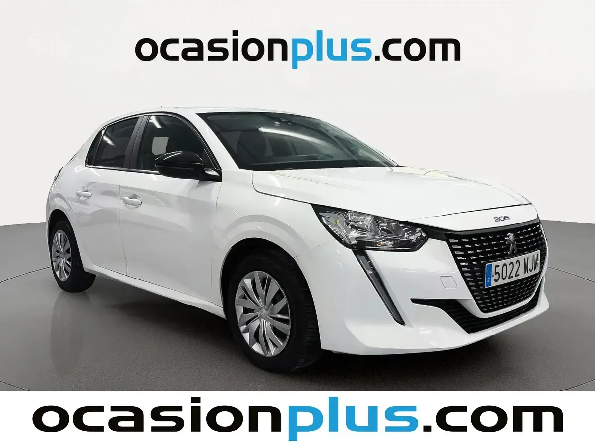 Usado Peugeot 208 Active 102 CV (75 kW) 2023 Blanco Utilitario