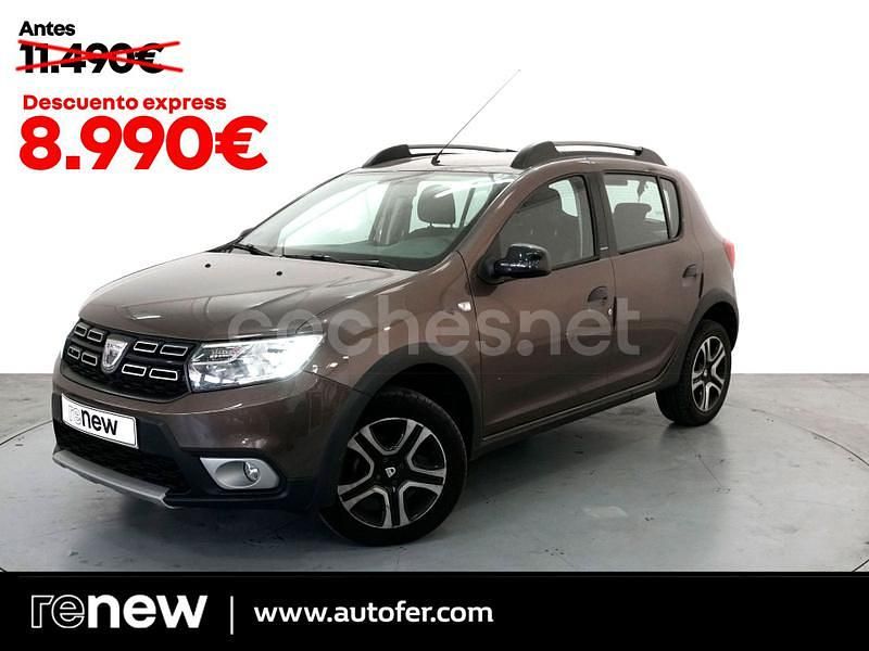 Blanco Usado 2018 Dacia Sandero Utilitario | 9990 € (Precio justo) - Imagen 1/4