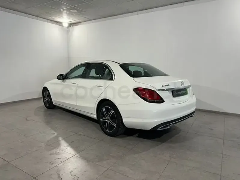Usado Mercedes C200 204 CV (150 kW) 2021 Blanco Berlina