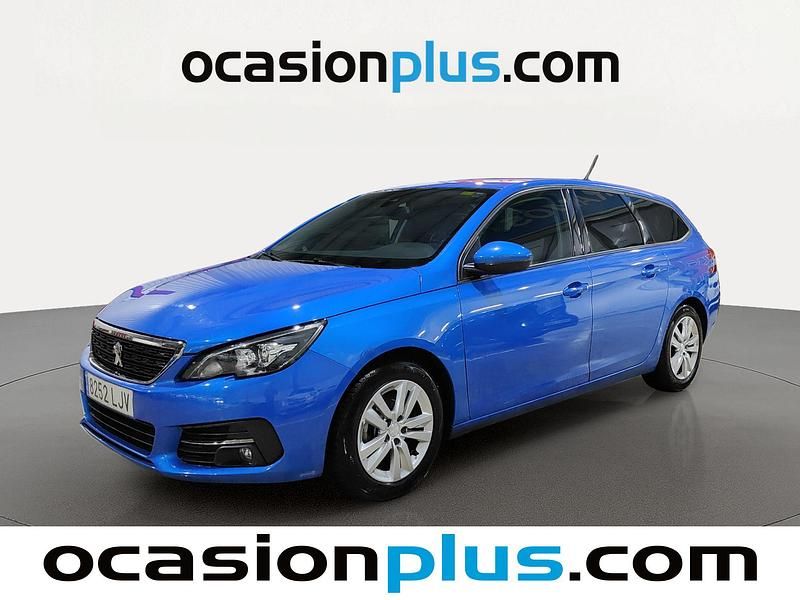 Azul Usado 2020 Peugeot 308 SW Active Familiar | 10.364 € - Imagen 1/4