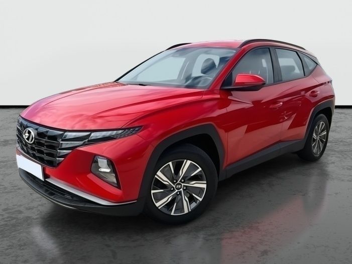 Rojo engine Usado 2021 Hyundai Tucson SUV | 22.990 € (Un poco caro) - Imagen 1/4