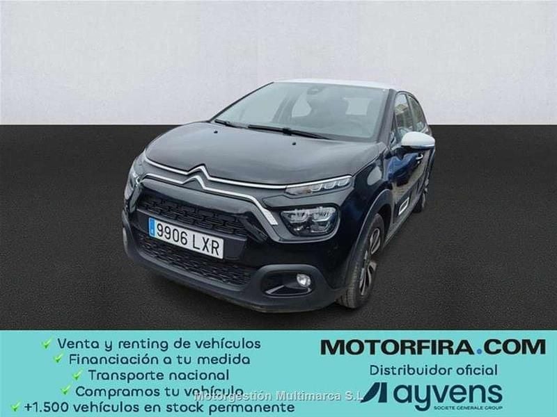 Negro Usado 2022 Citroën C3 Feel Utilitario | 9900 € (Buen precio) - Imagen 1/4