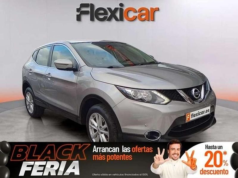 Gris Usado 2015 Nissan Qashqai Acenta SUV | 8990 € (Super precio) - Imagen 1/4