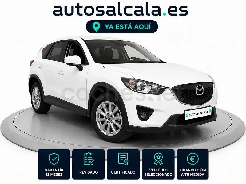 Usado Mazda CX-5 Luxury 175 CV (128 kW) 2014 Blanco SUV