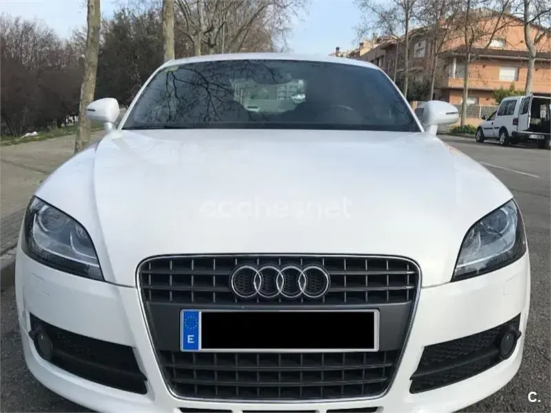 Käytetty Audi TT 160 HP (117 kW) 2009 Valkoinen Coupe - kaksiovinen