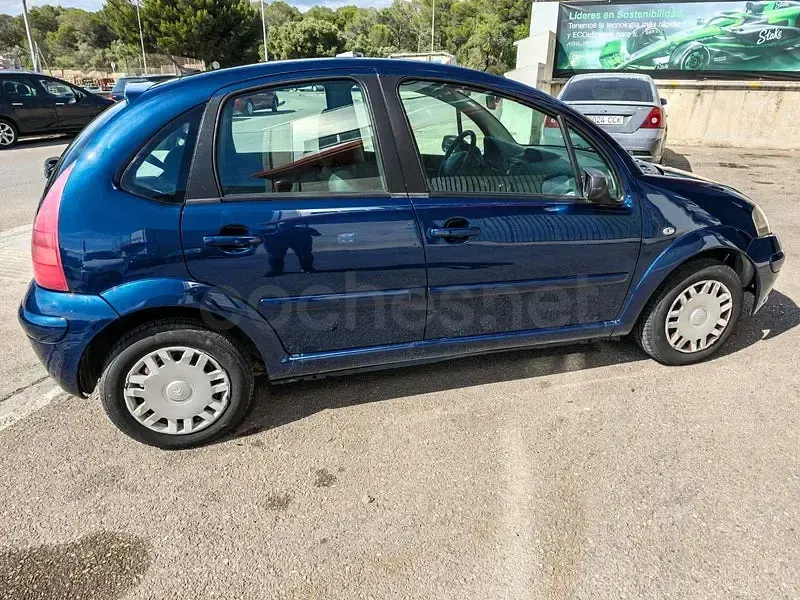 Usado Citroën C3 Exclusive 75 CV (55 kW) 2003 Azul Berlina