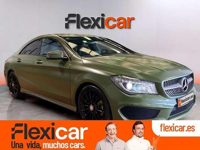 Usado Mercedes C200 Classic 136 CV (100 kW) 2015 Verde Berlina