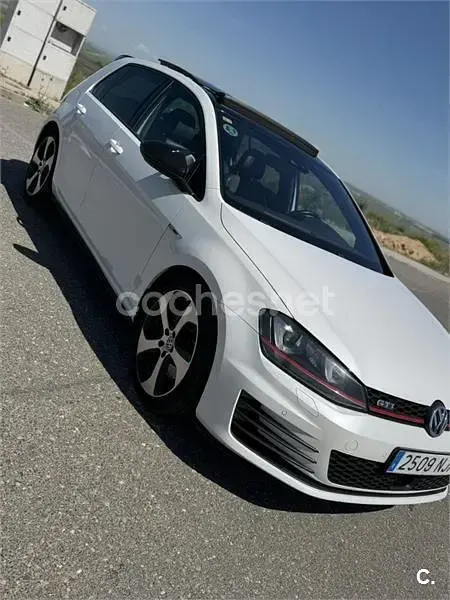 Usado VW Golf VII GTI 220 CV (161 kW) 2014 Blanco Berlina