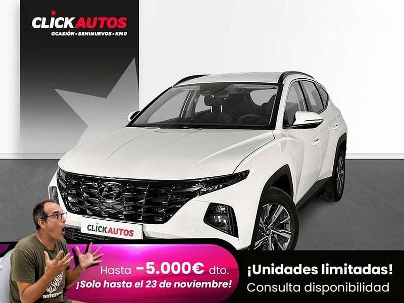 Blanco Usado 2024 Hyundai Tucson SUV | 21.800 € (Buen precio) - Imagen 1/4