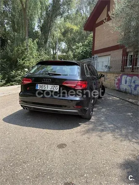 Usado Audi A3 Sport 150 CV (110 kW) 2017 Negro Berlina