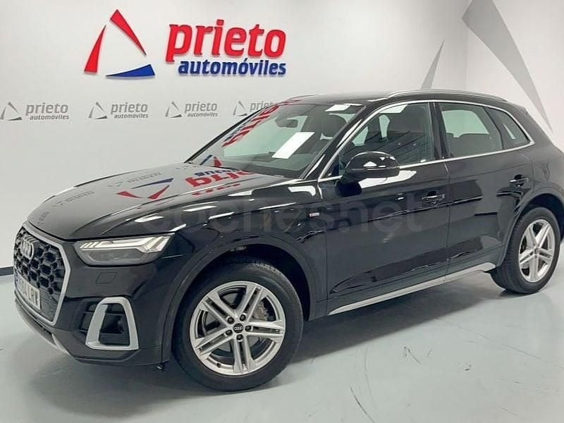 Usado Audi Q5 S-Line 204 CV (150 kW) 2021 Negro SUV