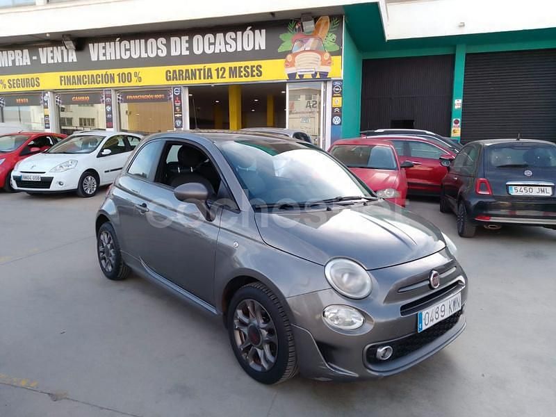 Gris / plata Usado 2019 Fiat 500S S Berlina | 9900 € (Precio justo) - Imagen 1/4