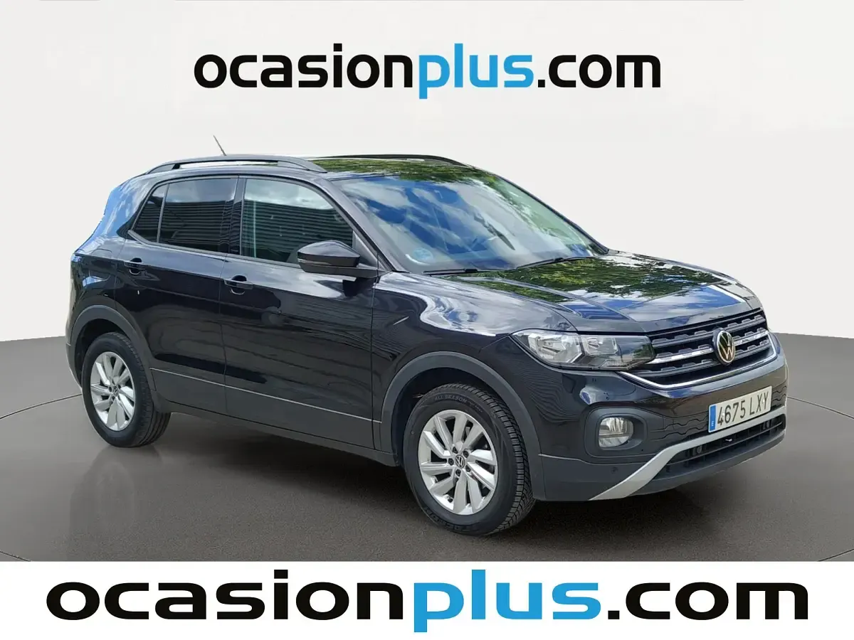 Usado VW T-Cross Advance 95 CV (69 kW) 2022 Negro SUV