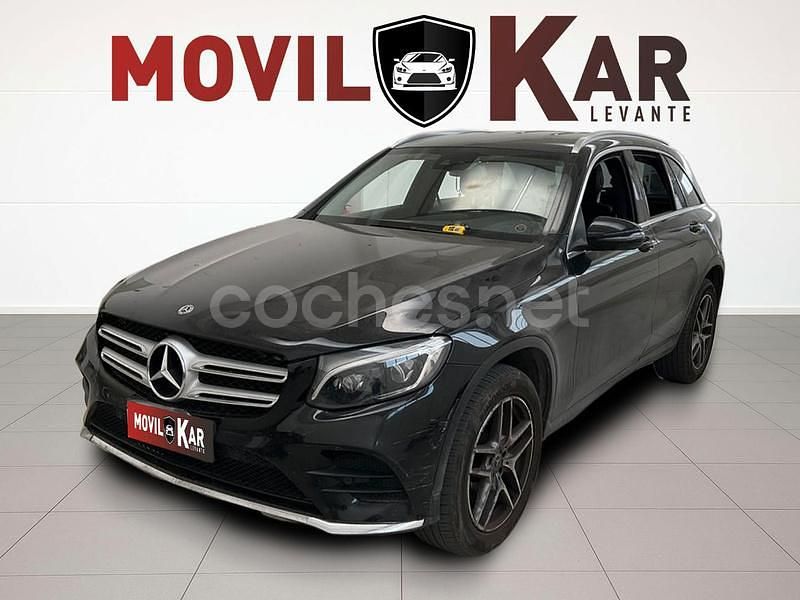Negro Usado 2018 Mercedes GLC250 SUV | 29.990 € (Buen precio) - Imagen 1/4