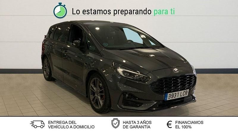 Gris Usado 2019 Ford S-MAX ST-Line Monovolumen | 26.500 € - Imagen 1/1