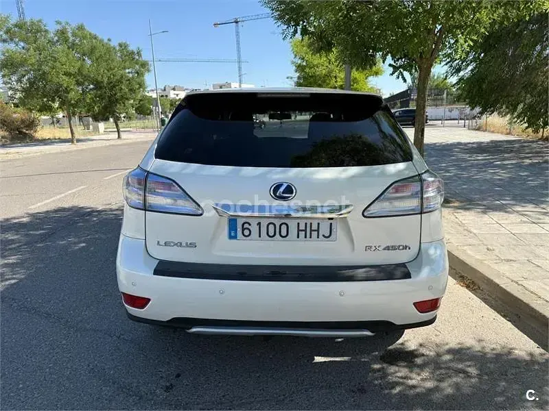 Usado Lexus RX450h President Line 299 CV (219 kW) 2013 Blanco SUV