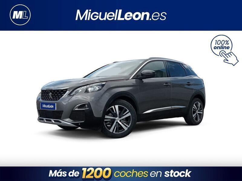 Gris Usado 2017 Peugeot 3008 GT-line SUV | 14.985 € (Precio justo) - Imagen 1/3