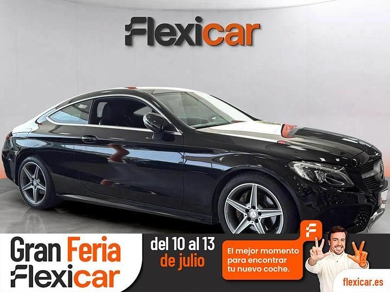 Negro Usado 2015 Mercedes C220 AMG line Coupe | 25.990 € (Precio justo) - Imagen 1/2