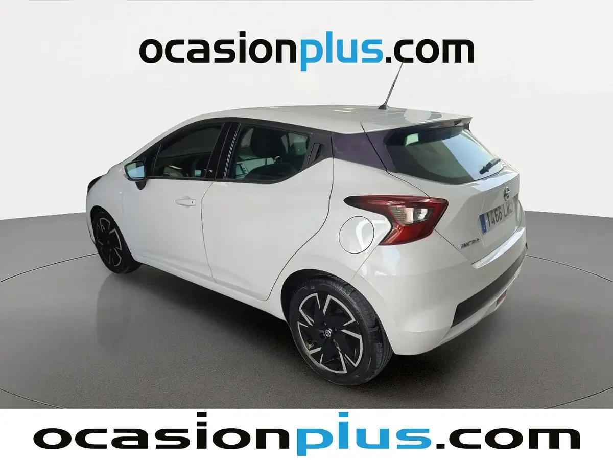 Usado Nissan Micra Acenta 92 CV (67 kW) 2021 Blanco Utilitario