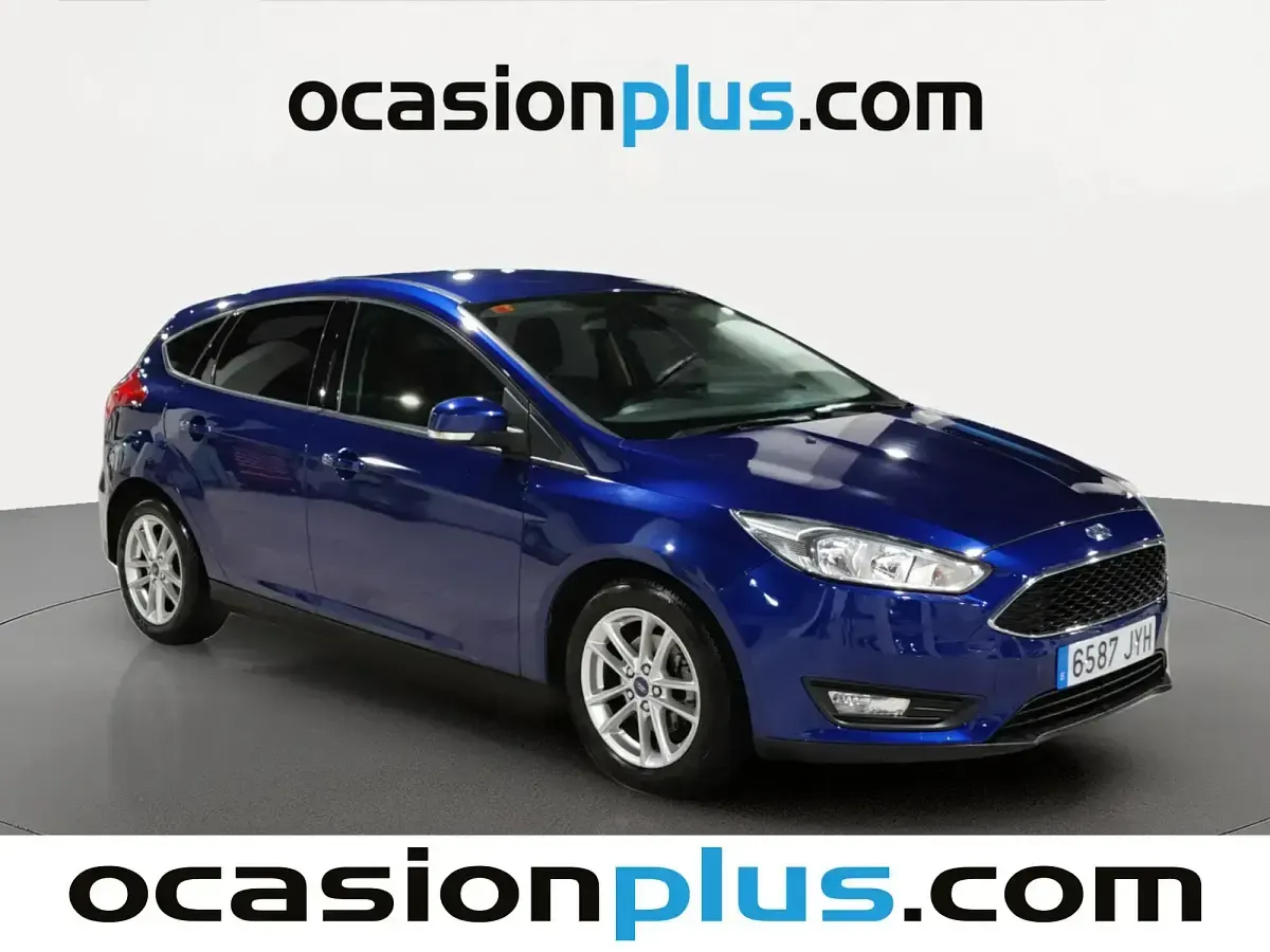 Usado Ford Focus Trend+ 125 CV (91 kW) 2017 Azul