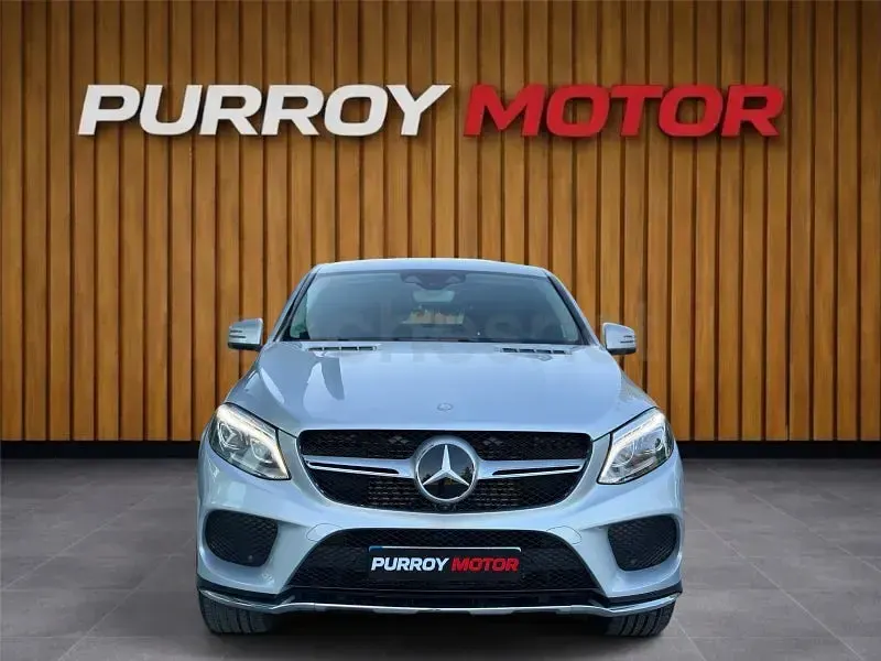 Usado Mercedes GLE350 258 CV (189 kW) 2016 Gris / plata Coupe