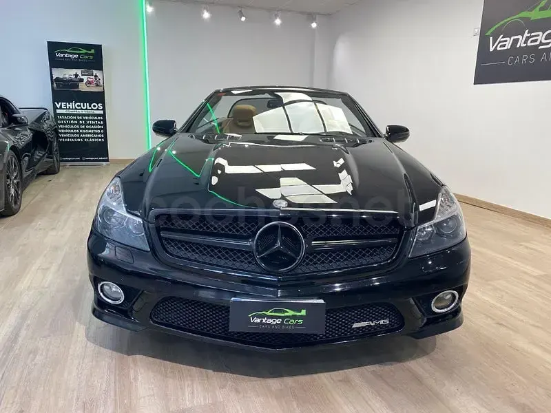 Usado Mercedes SL500 388 CV (285 kW) 2010 Negro Descapotable