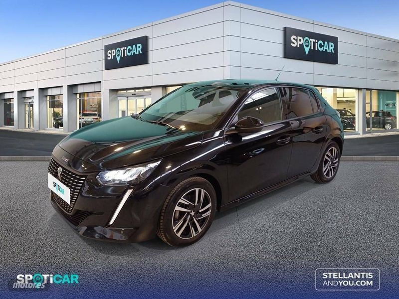 Negro Usado 2023 Peugeot 208 Allure Utilitario | 18.450 € (Caro) - Imagen 1/4