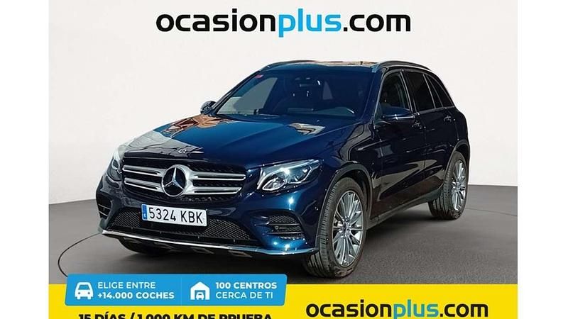 Azul Usado 2017 Mercedes GLC250 SUV | 33.690 € (Precio justo) - Imagen 1/4