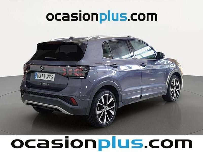 Usado VW T-Cross R-line 150 CV (110 kW) 2025 Gris SUV