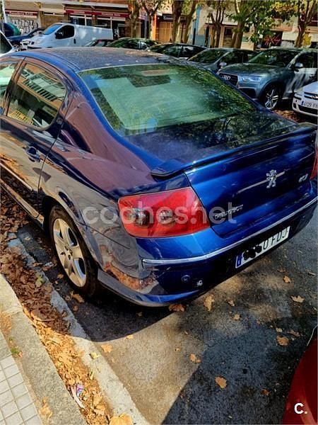 Usado Peugeot 407 136 CV (100 kW) 2007 Azul Berlina